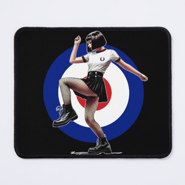 Item preview, Dancing Mod Ska Skinhead Girl  designed and sold by fatbanana.