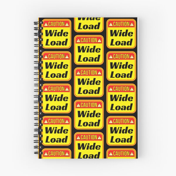 Item preview, CAUTION: Wide Load - funny warning signs designed and sold by DesignsFromTW-S.