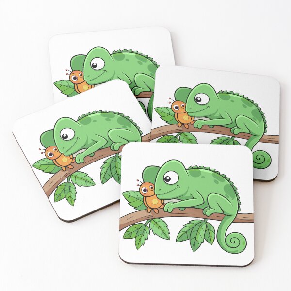 Item preview, Fluffy Chameleon and Gecko designed and sold by omerfdln34.