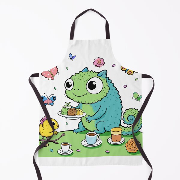 Item preview, Fluffy Chameleon's Butterfly Tea Party designed and sold by omerfdln34.