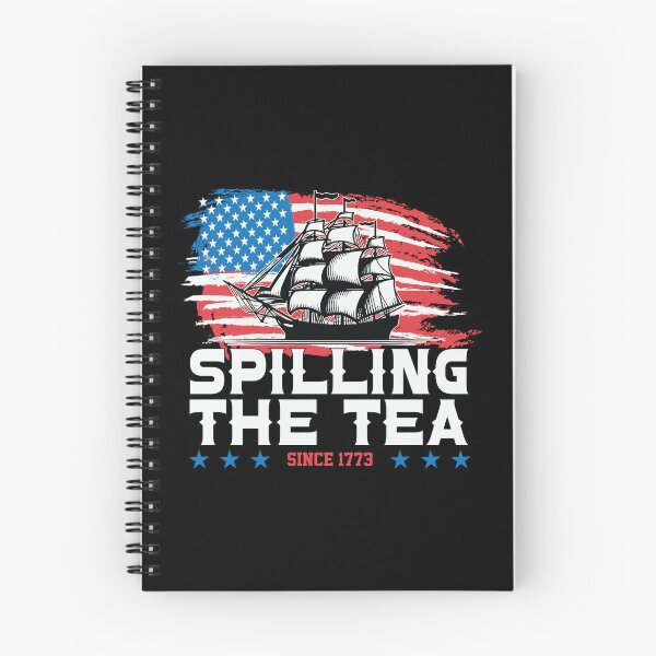 Item preview, Spilling The Tea 4th Of July  designed and sold by WoodburyLake.