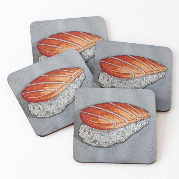 Item preview, Salmon nigiri 2  designed and sold by ImitationArt.
