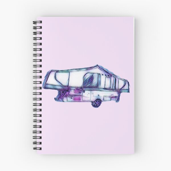 Item preview, Purple and Blue Folding Caravan designed and sold by BeccaAelishe.