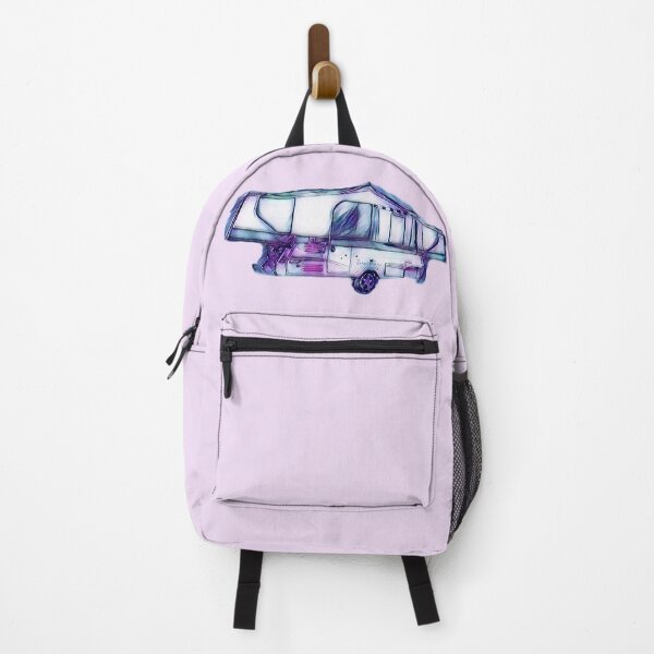 Item preview, Purple and Blue Folding Caravan designed and sold by BeccaAelishe.
