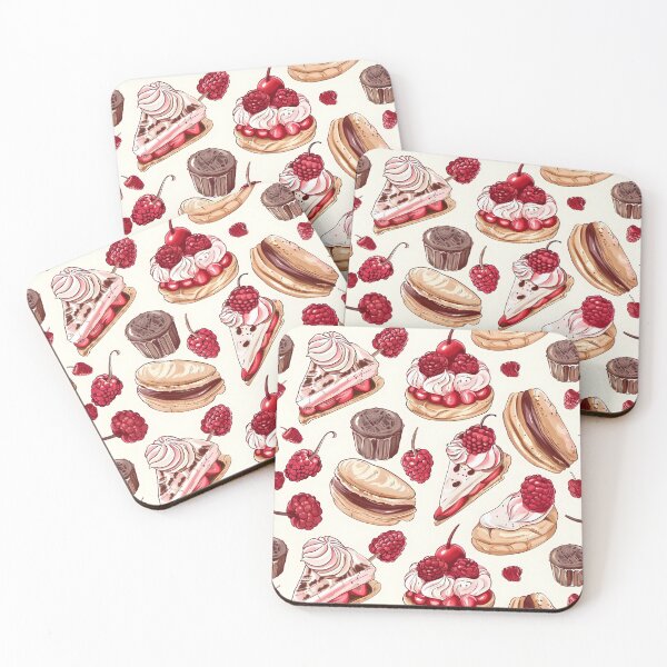 Item preview, French pastry Seamless Pattern designed and sold by palaco210.
