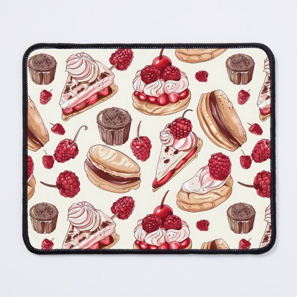 Item preview, French pastry Seamless Pattern designed and sold by palaco210.