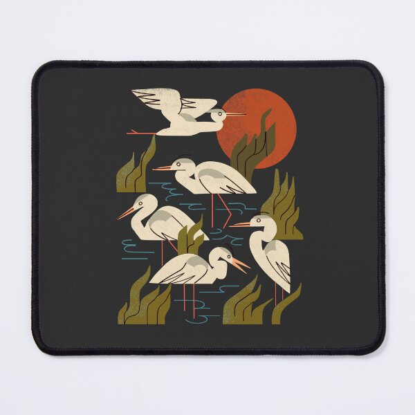 Item preview, Five Heron Flock designed and sold by Renea L Thull.