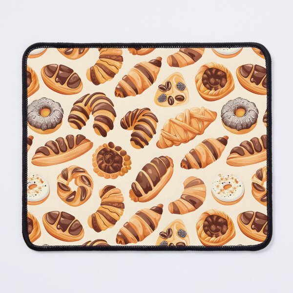 Item preview, French pastry Seamless Pattern designed and sold by palaco210.