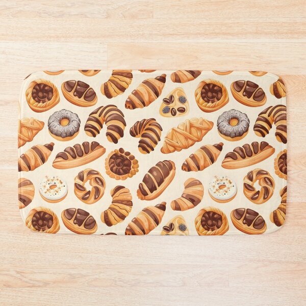 Item preview, French pastry Seamless Pattern designed and sold by palaco210.