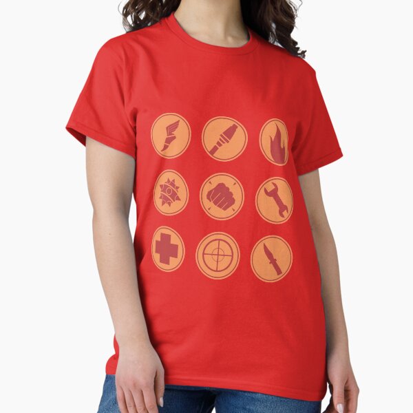 Aperçu de l'œuvre Symboles de classe TF2 RED créée et vendue par callmejelli.