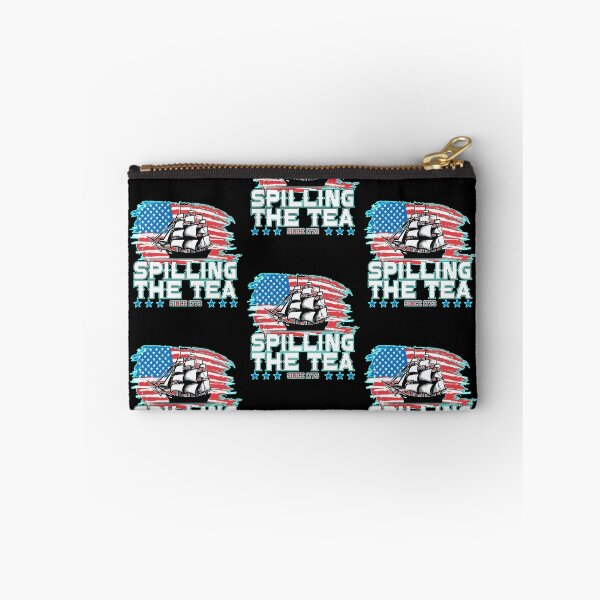 Item preview, Spilling The Tea 4th Of July  designed and sold by WoodburyLake.