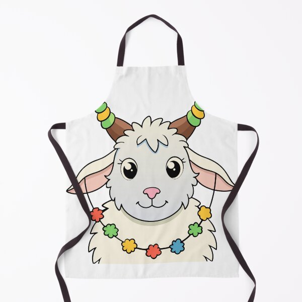 Item preview, Fluffy Goat with Adorned Horns designed and sold by omerfdln34.