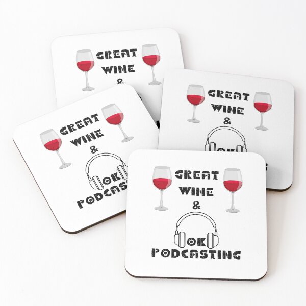 Item preview, wine and ok podcasting designed and sold by IFarty.