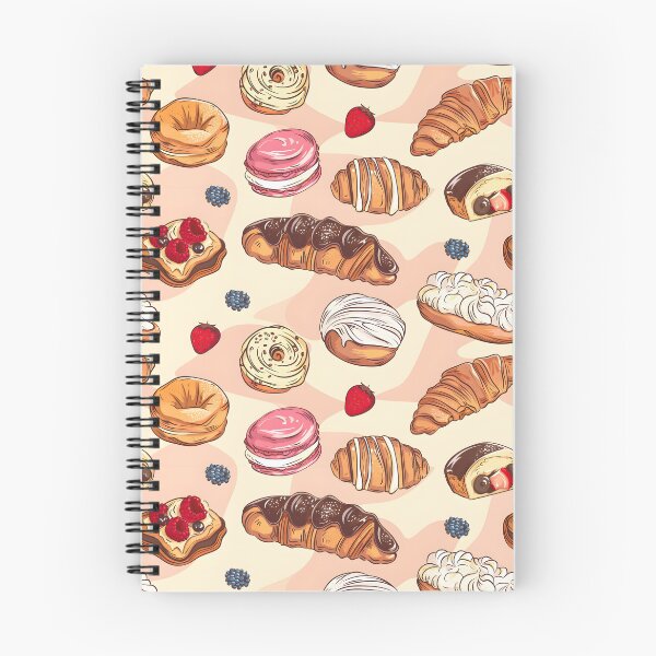 Item preview, French pastry Seamless Pattern designed and sold by palaco210.