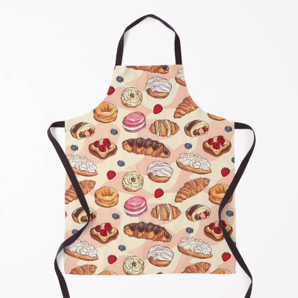 Item preview, French pastry Seamless Pattern designed and sold by palaco210.