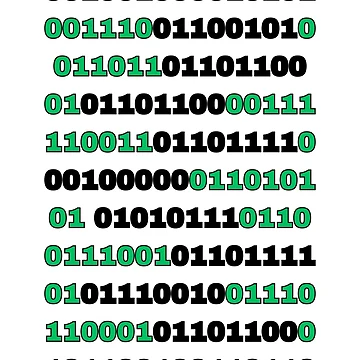 Artwork thumbnail, hello world (binary) by ApolloStoreHD