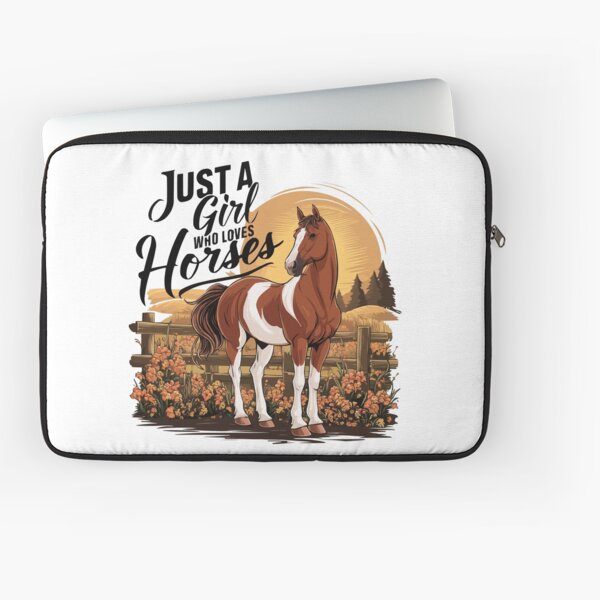 Aperçu de l'œuvre juste une fille qui aime les chevaux créée et vendue par blackkramla.