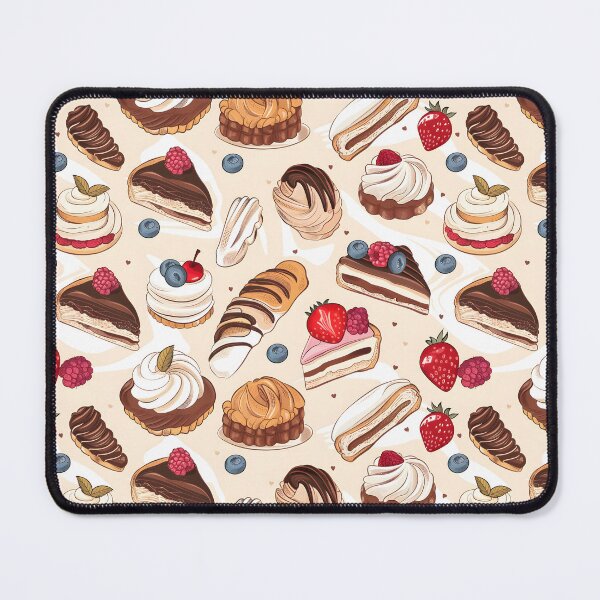 Item preview, French pastry Seamless Pattern designed and sold by palaco210.