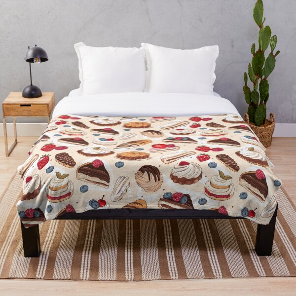 Item preview, French pastry Seamless Pattern designed and sold by palaco210.
