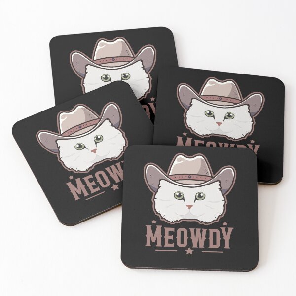 Item preview, Chinchilla Cat Meowdy designed and sold by Clara Hollins.