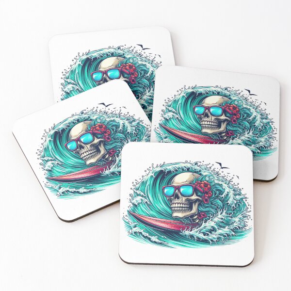 Item preview, skull surfer designed and sold by jkrphoto.