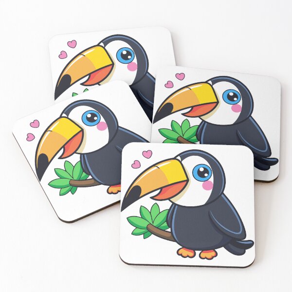 Item preview, Fluffy Toucan's Beak Adorned with Tiny Flowers designed and sold by omerfdln34.