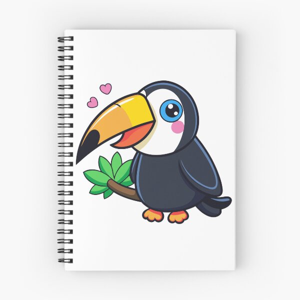 Item preview, Fluffy Toucan's Beak Adorned with Tiny Flowers designed and sold by omerfdln34.