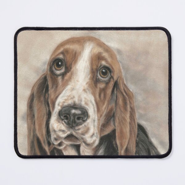 Item preview, Basset hound dog artwork designed and sold by TraceyEarlArt.