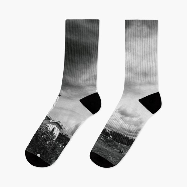 Item preview, St. Matthew Church, Green's Harbour, Newfoundland BW designed and sold by jrtwynam.