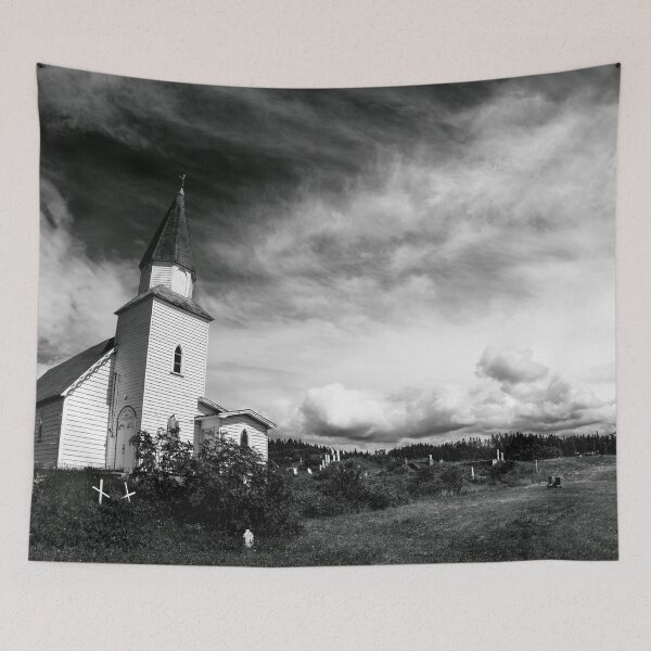 Item preview, St. Matthew Church, Green's Harbour, Newfoundland BW designed and sold by jrtwynam.