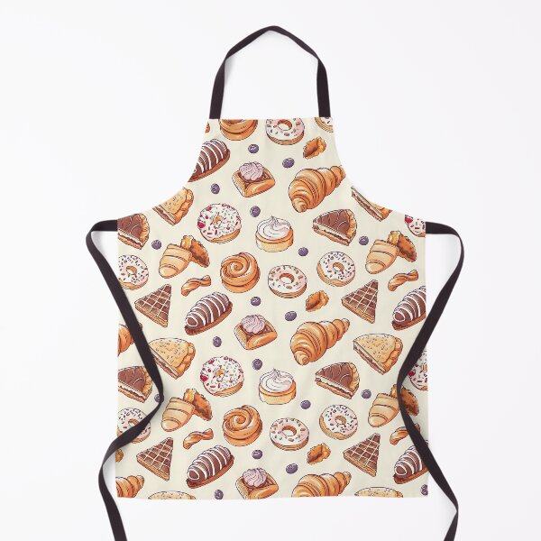 Item preview, French pastry Seamless Pattern designed and sold by palaco210.