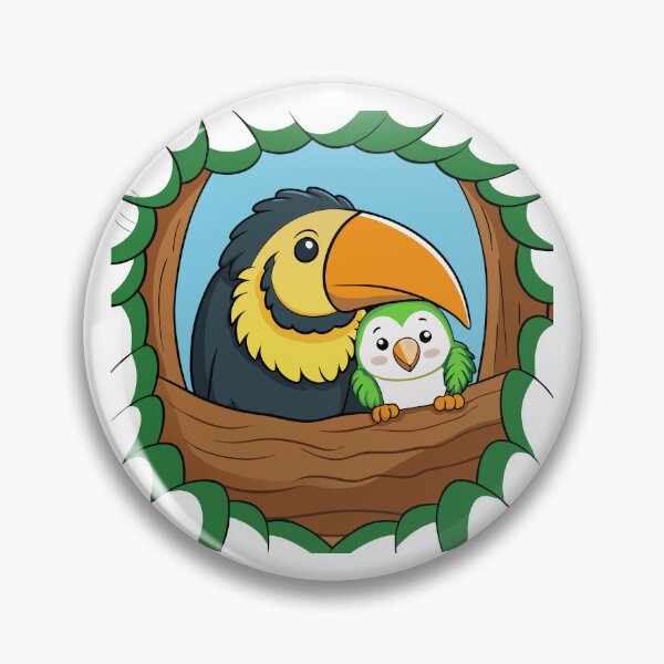 Item preview, Fluffy Toucan's Tropical Canvas designed and sold by omerfdln34.