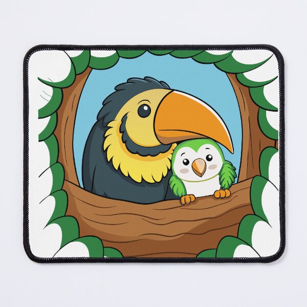 Item preview, Fluffy Toucan's Tropical Canvas designed and sold by omerfdln34.