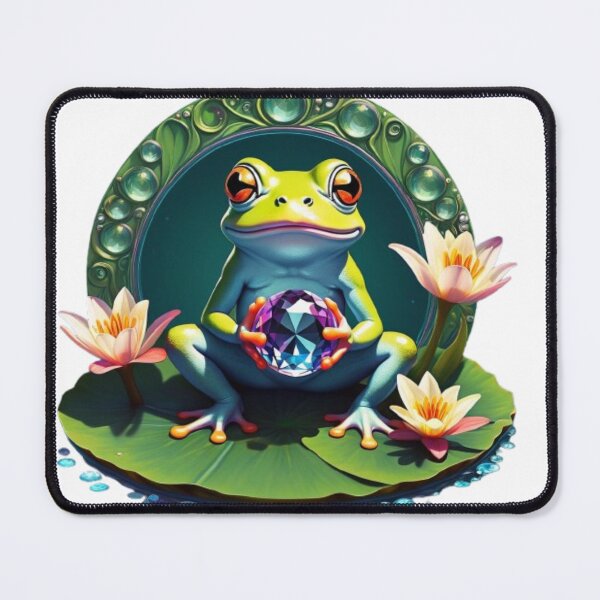 Item preview, Mystical Jeweled Frog designed and sold by EmeraldCauldren.