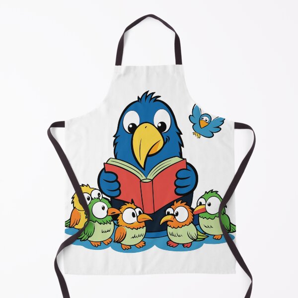 Item preview, Fluffy Toucan Reading to Baby Birds designed and sold by omerfdln34.