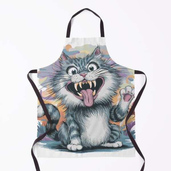 Item preview, Funny roaring kitty T-shirt designed and sold by KrissGraphShop.