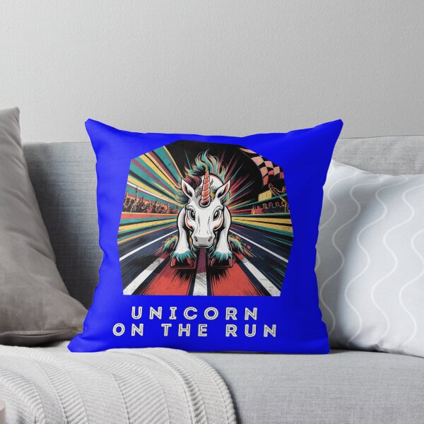 Item preview, Funny Running Unicorn Sayings Unicorn On The Run designed and sold by fantasticdesign.