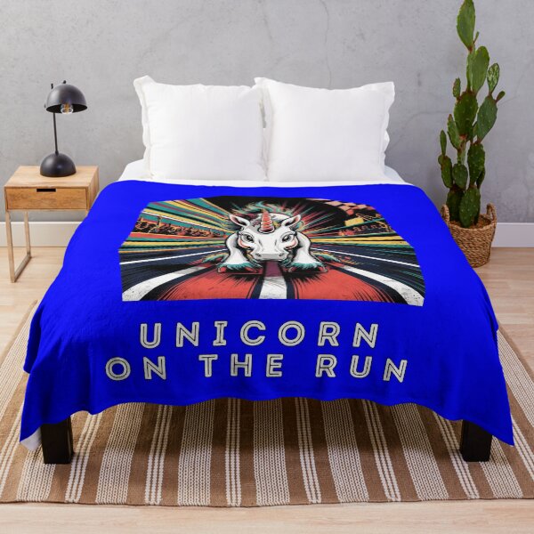 Item preview, Funny Running Unicorn Sayings Unicorn On The Run designed and sold by fantasticdesign.