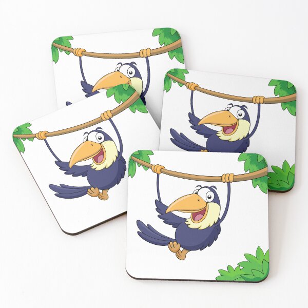 Item preview, Fluffy Toucan Swinging and Laughing designed and sold by omerfdln34.