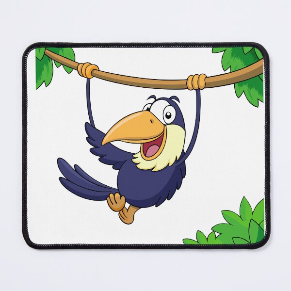 Item preview, Fluffy Toucan Swinging and Laughing designed and sold by omerfdln34.