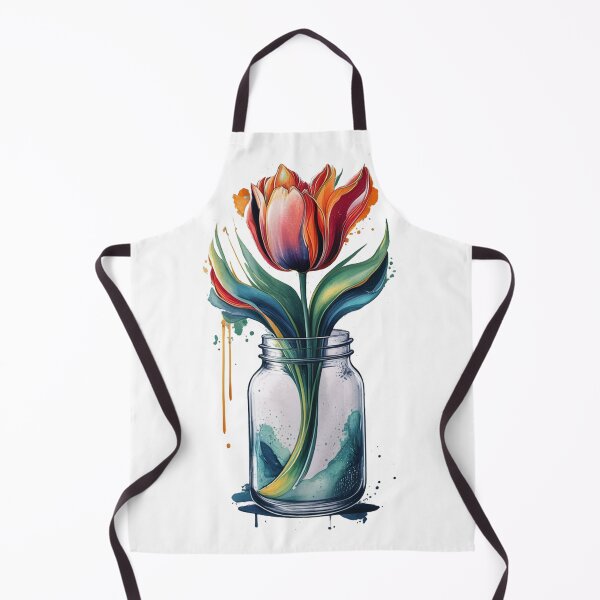 Item preview, rED wAtercoLor fLoWer designed and sold by PrimeInk.