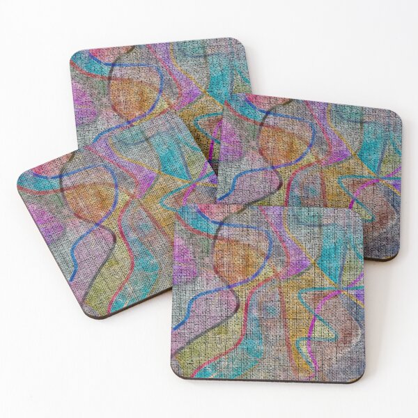 Item preview, Textured abstract composition designed and sold by WatercolourLily.