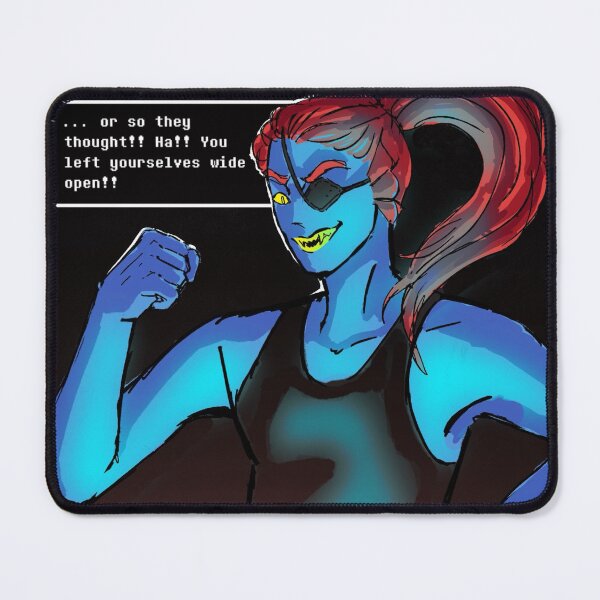 Item preview, Undyne Undertale designed and sold by CherryCatDraws.