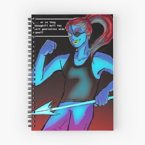 Item preview, Undyne Undertale designed and sold by CherryCatDraws.