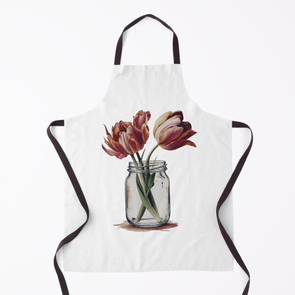 Item preview, rED fLOWER iN jAR designed and sold by PrimeInk.
