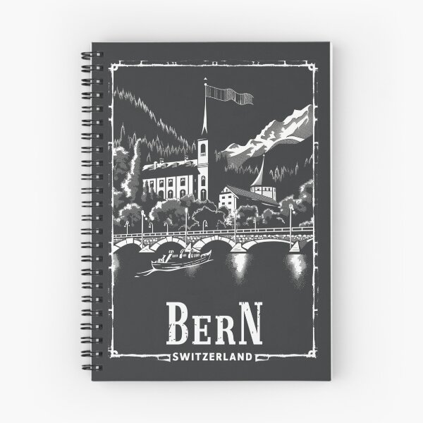 Item preview, A Vintage Travel Illustration of Bern - Switzerland  designed and sold by GoodOldVintage.