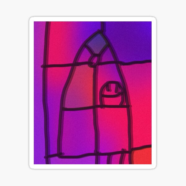Vitrail 24.6.18.8:3 Sticker
