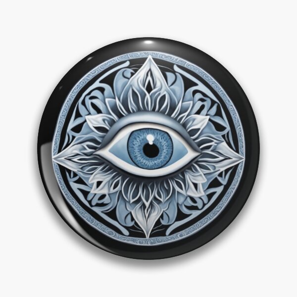 Item preview, Blue Eye Mandala designed and sold by BloodSweatNTers.