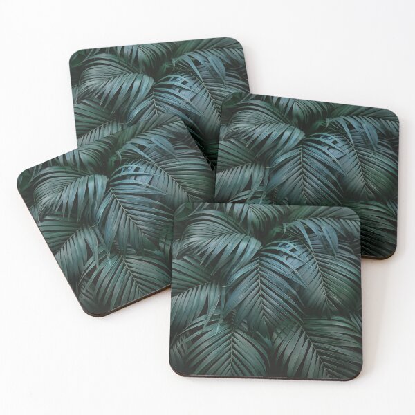 Item preview, A dense, vibrant texture of overlapping lush green tropical leaves, showcasing nature’s complexity designed and sold by homydesign.