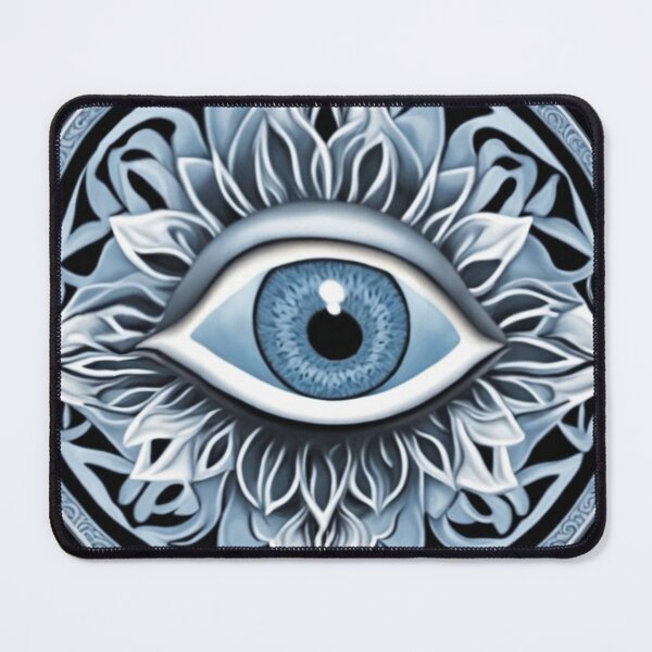 Item preview, Blue Eye Mandala designed and sold by BloodSweatNTers.